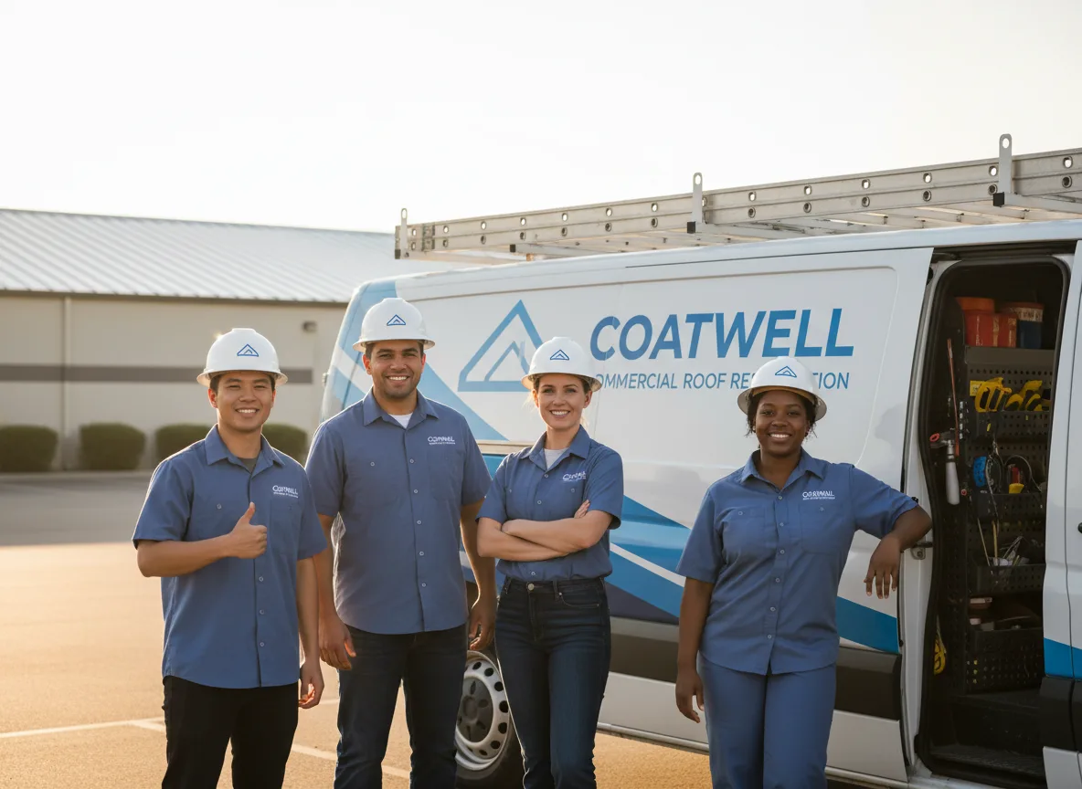 Commercial roof coating company in Channahon, IL